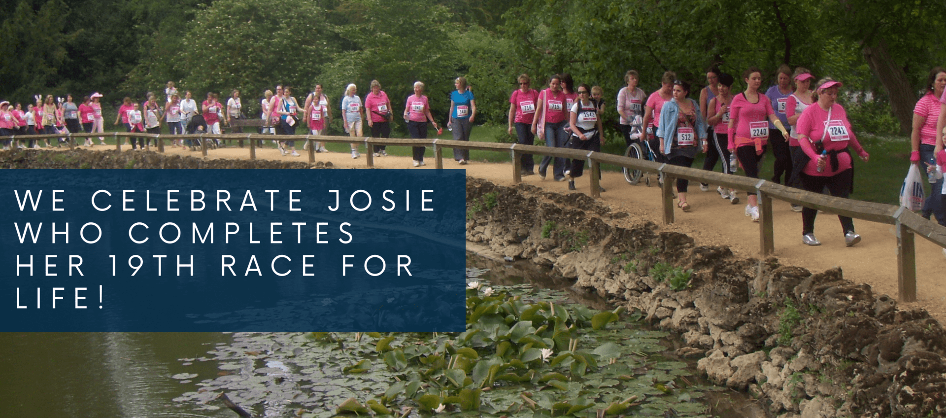 Josie Race for life 1